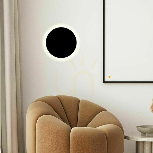 Jelölje be Plafon lámpa s.luce Cloud LED fekete 30 cm kerek fém dimmelhető
