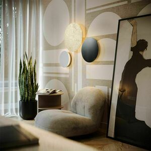 Plafonlámpa s.luce Cloud LED aranysárga 50 cm kerek fém modern small 2