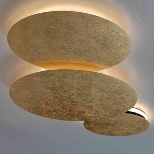 Plafonlámpa s.luce Cloud LED aranysárga 50 cm kerek fém modern small 6