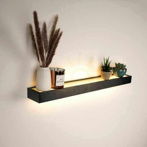 Jelölje be Plafon lámpa s.luce Cusa LED fekete téglalap alakú üveg-fém 105 cm 3000K
