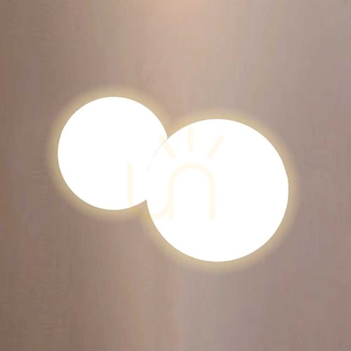 Jelölje be s.luce Cloud LED mennyezeti lámpa fehér 50 cm dimmelhető meleg fehér