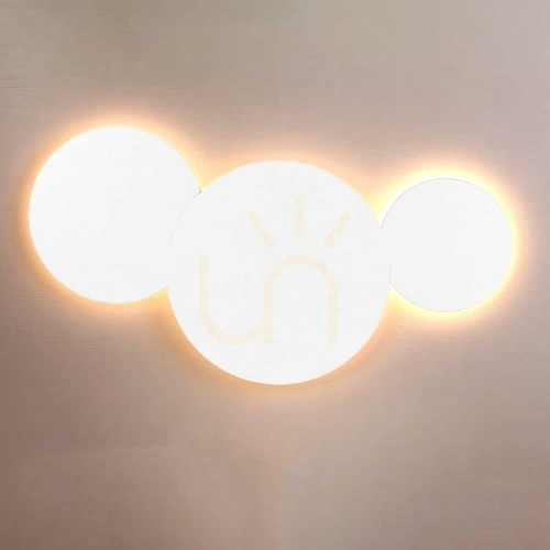 Jelölje be Plafon lámpa s.luce Cloud LED fehér 50 cm kerek fém dimmelhető ম