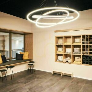 Függőlámpa s.luce Ring LED gyűrű fehér 150 cm Fényesítő 7 Függőlámpa s.luce Ring LED gyűrű fehér 150 cm Fényesítő small 7