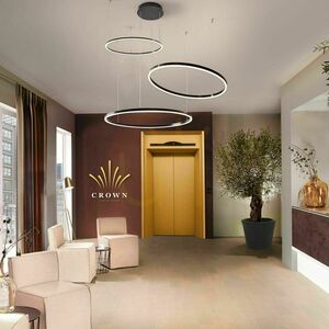 Függőlámpa s.luce Ring LED gyűrűs aranysárga 150 cm 13 Függőlámpa s.luce Ring LED gyűrűs aranysárga 150 cm small 13