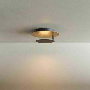 Plafon lámpa s.luce Plate LED aranysárga 45 cm négyzetes fém 20W dimmelhető small 13