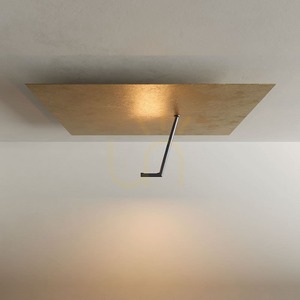 Mennyezeti lámpa s.luce Hook LED 62x62 cm négyzetes aranyfüst 18 W 3000 K dimmelhető small 15