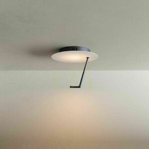 Plafon lámpa s.luce Hook LED aranysárga fém 60 cm, dimmelhető small 10