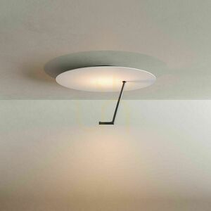 Plafon lámpa s.luce Hook LED aranysárga fém 60 cm, dimmelhető small 12