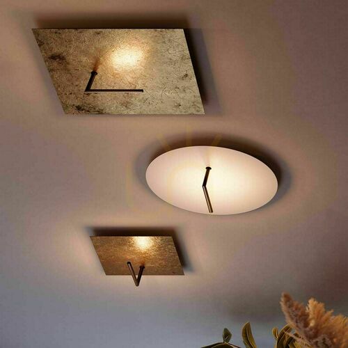 Jelölje be s.luce Edge LED mennyezeti lámpa fehér 60 cm kerek fém 18W dimmelhető