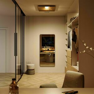 Plafonlámpa s.luce Edge LED kerek fehér fém 45 cm dimmelhető 3000 K small 2
