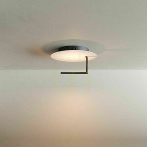 Plafon lámpa s.luce Edge LED kerek aranysárga fém 60 cm dimmelhető small 8