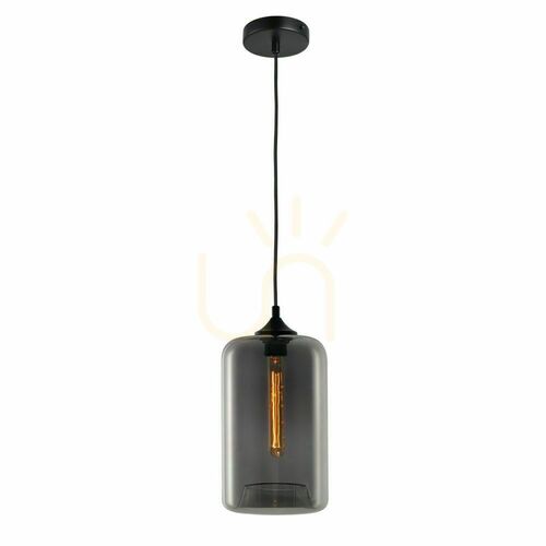 Jelölje be s.luce Cruet 160147 függőlámpa, füstszínű üveg, E27, 5 m kábel