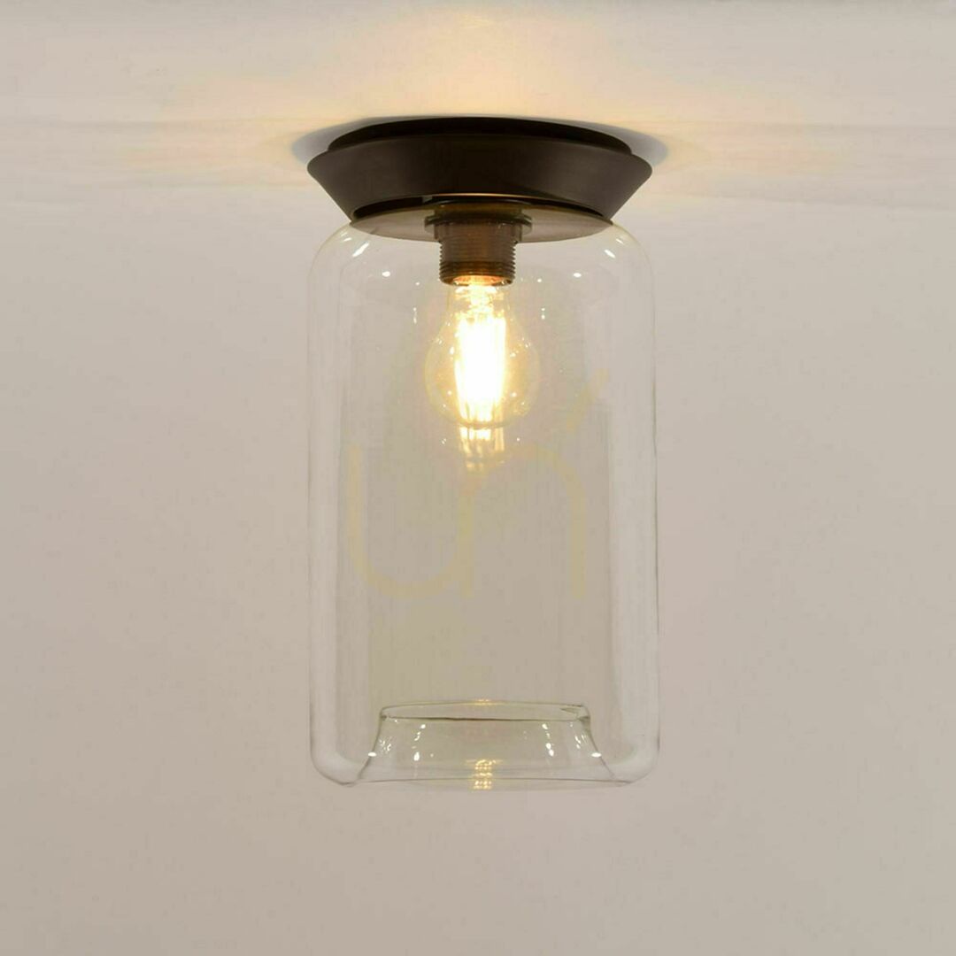 Előadás Plafon lámpa s.luce Cruet füstös üveg fém E27 retro Ø17 cm Plafon lámpa s.luce Cruet füstös üveg fém E27 retro Ø17 cm