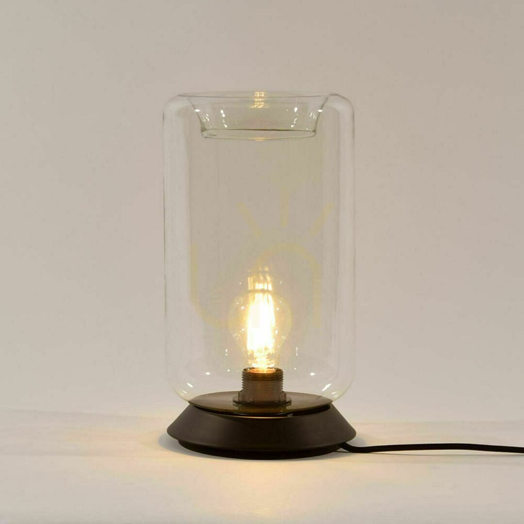 Előadás Asztali lámpa s.luce Cruet borostyán üveg retro E27 kapcsolóval Asztali lámpa s.luce Cruet borostyán üveg retro E27 kapcsolóval