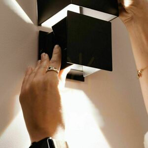 s.luce Ixa LED fali lámpa mozgásérzékelővel aranysárga 10 cm 3000K IP44 small 13
