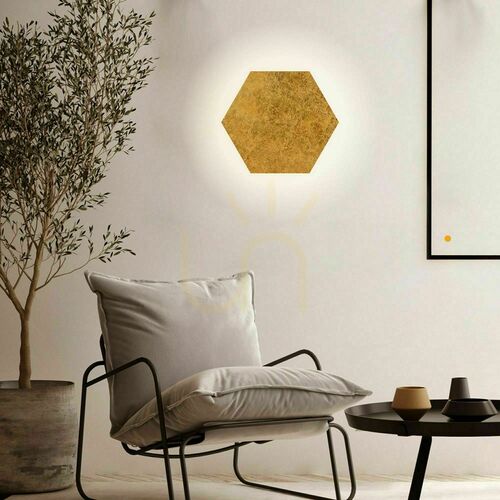 Jelölje be Fali lámpa s.luce Hive LED fehér 55 cm közvetett megvilágítással