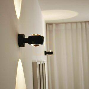 Fali lámpa s.luce Beam fekete LED Up & Down modern 2x7W small 11