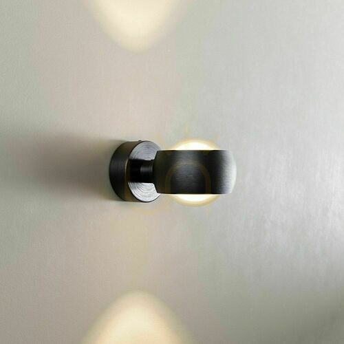 Jelölje be Fali lámpa s.luce Beam fekete LED Up & Down modern 2x7W