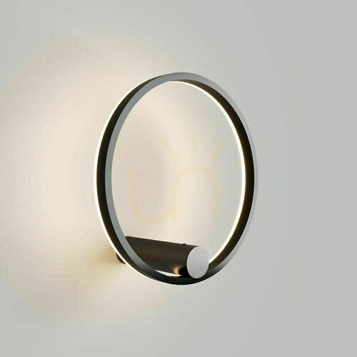 Jelölje be Mennyezeti lámpa s.luce Ring Air LED fekete 40 cm közvetett világítás
