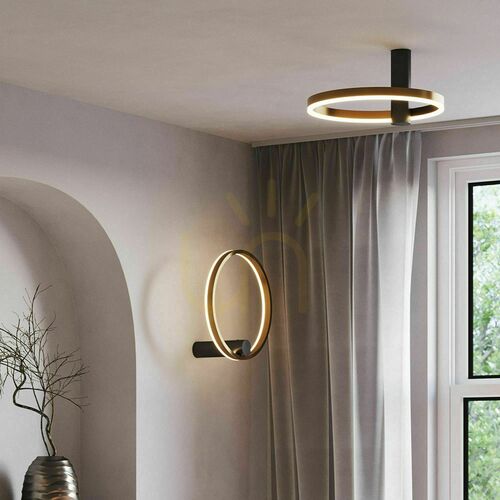 Jelölje be Plafon lámpa s.luce Ring Air LED aranysárga 40 cm meleg fehér dimmelhető