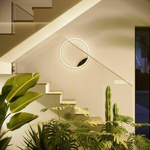 Plafon lámpa s.luce Ring LED 60 cm ezüst dimmelhető meleg fehér small 6