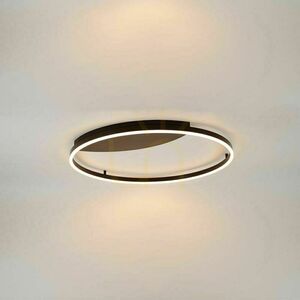 s.luce Ring LED mennyezeti lámpa fekete 80 cm dimmelhető 36W meleg fehér small 2