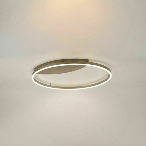 Jelölje be LED mennyezeti lámpa s.luce Ring 80 cm ezüst, dimmelhető, 3000 K, 2700 lm