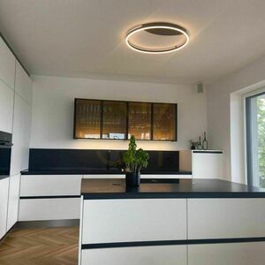 s.luce Ring LED mennyezeti lámpa aranysárga 80 cm dimmelhető small 7