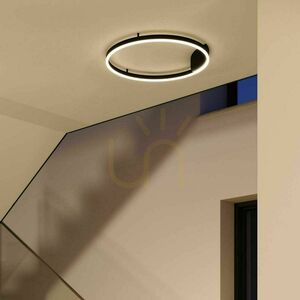 s.luce LED Ring mennyezeti lámpa fekete 60 cm dimmelhető 0 s.luce LED Ring mennyezeti lámpa fekete 60 cm dimmelhető small 0
