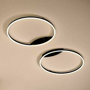 Plafon lámpa s.luce Ring LED 40 cm fehér, dimmelhető, 3000K, fém-műanyag, modern 2 Plafon lámpa s.luce Ring LED 40 cm fehér, dimmelhető, 3000K, fém-műanyag, modern small 2