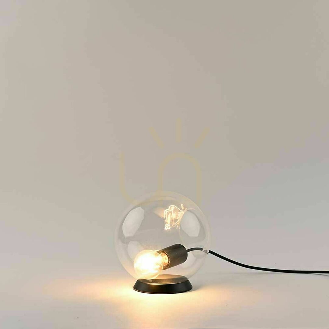 Kijelző Asztali lámpa s.luce Orb üveggömb aranysárga 20 cm, E27, dimmelhető Asztali lámpa s.luce Orb üveggömb aranysárga 20 cm, E27, dimmelhető