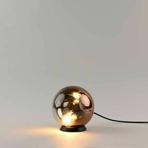 Asztali lámpa s.luce Orb üveggömb aranysárga 40 cm modern small 11