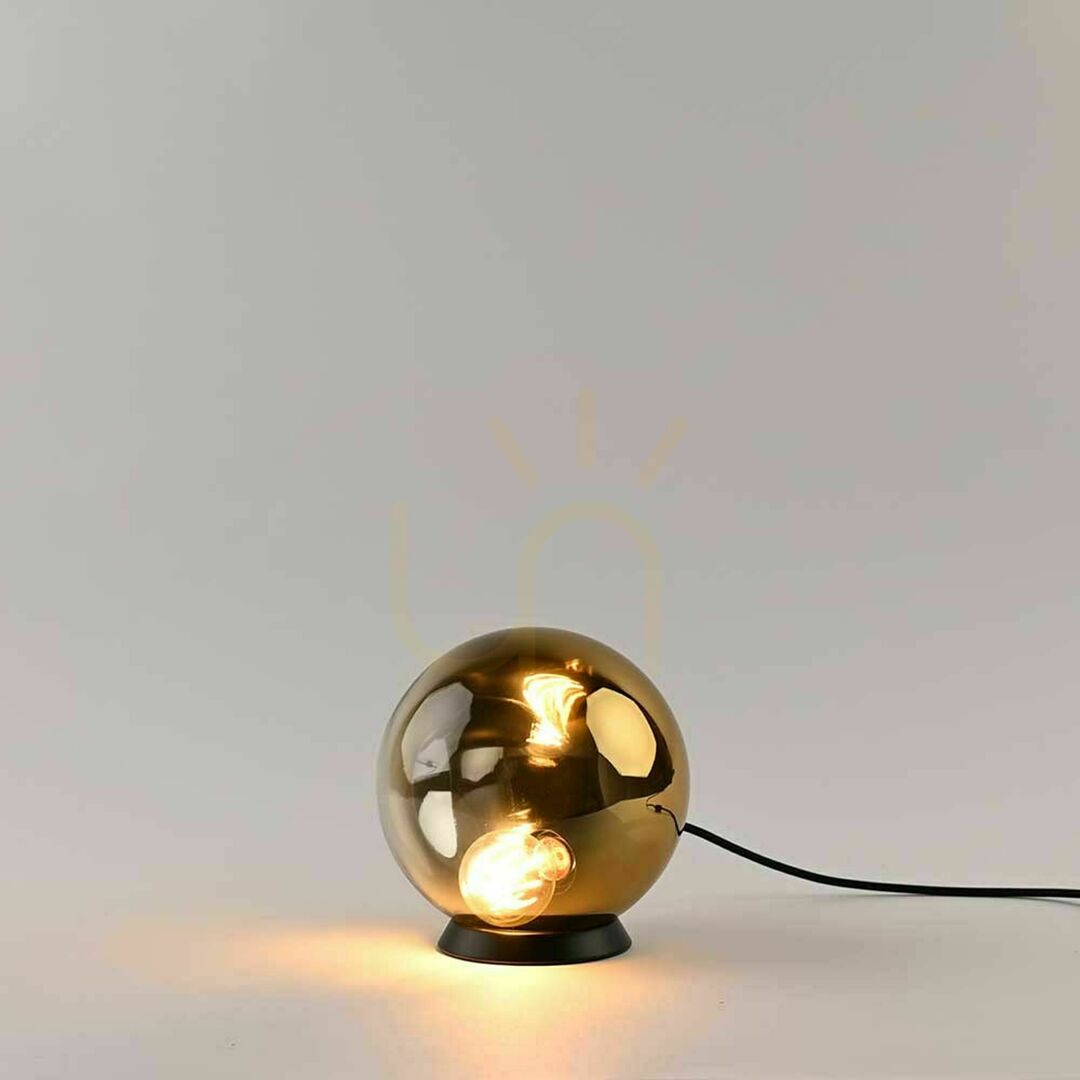 Jelölje be s.luce Orb füstös üveg asztali lámpa 30 cm s.luce Orb füstös üveg asztali lámpa 30 cm