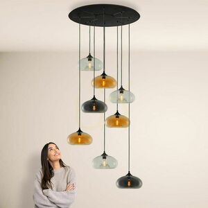 Csillár s.luce Cruet XL 8 lámpás üveg függőlámpa small 10