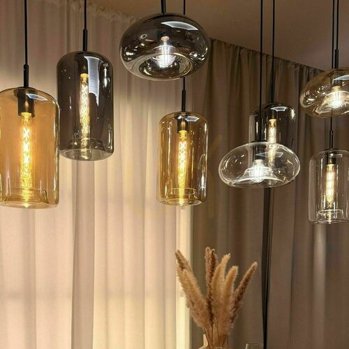 Jelölje be Csillár s.luce Cruet XL 8 lámpás füstös üveg függőlámpa