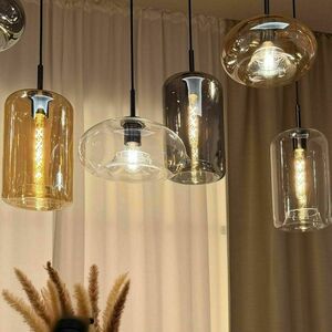 Csillár s.luce Cruet XL 8 lámpás füstös üveg függőlámpa small 3