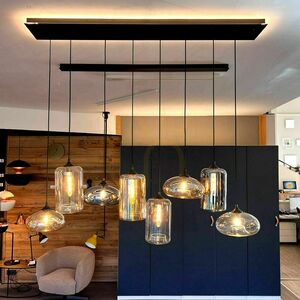 s.luce Modular téglalap alakú fehér fém mennyezeti lámpa 160 cm small 9