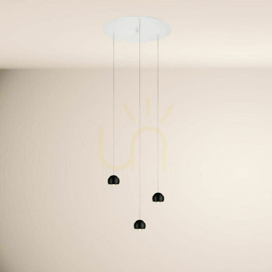 Előnézet Csillár s.luce Beam LED 5-lámpás ezüst 60 cm minimalista Csillár s.luce Beam LED 5-lámpás ezüst 60 cm minimalista