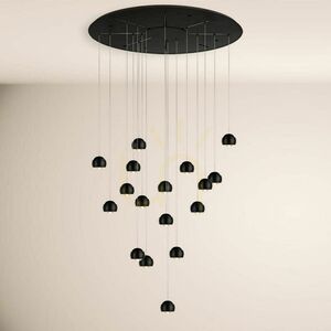 Csillár s.luce Beam XL LED galériavilágítás 16 izzós, ezüst, 80 cm small 4