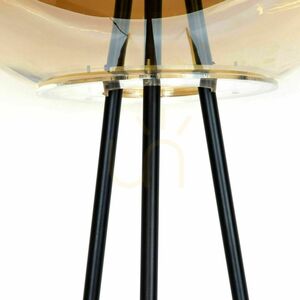 s.luce Orb tripod állólámpa füstös üveggömb 160 cm small 3