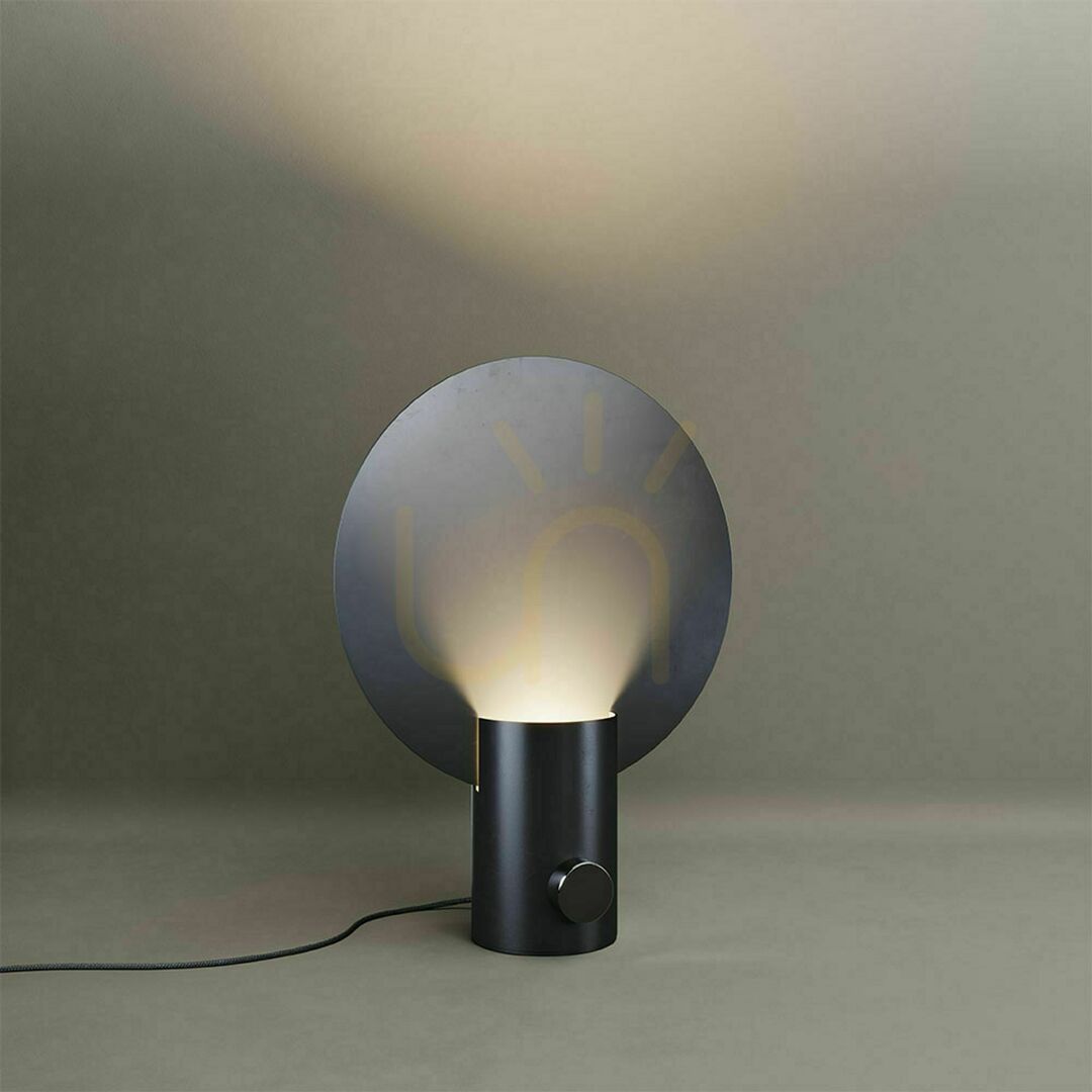 Előadás Asztali lámpa s.luce Cloud fehér fém, forgó dimmerrel Asztali lámpa s.luce Cloud fehér fém, forgó dimmerrel