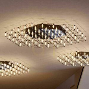 Plafon lámpa s.luce Atom LED aranysárga 60 cm négyzetes, szabályozható 3 Plafon lámpa s.luce Atom LED aranysárga 60 cm négyzetes, szabályozható small 3