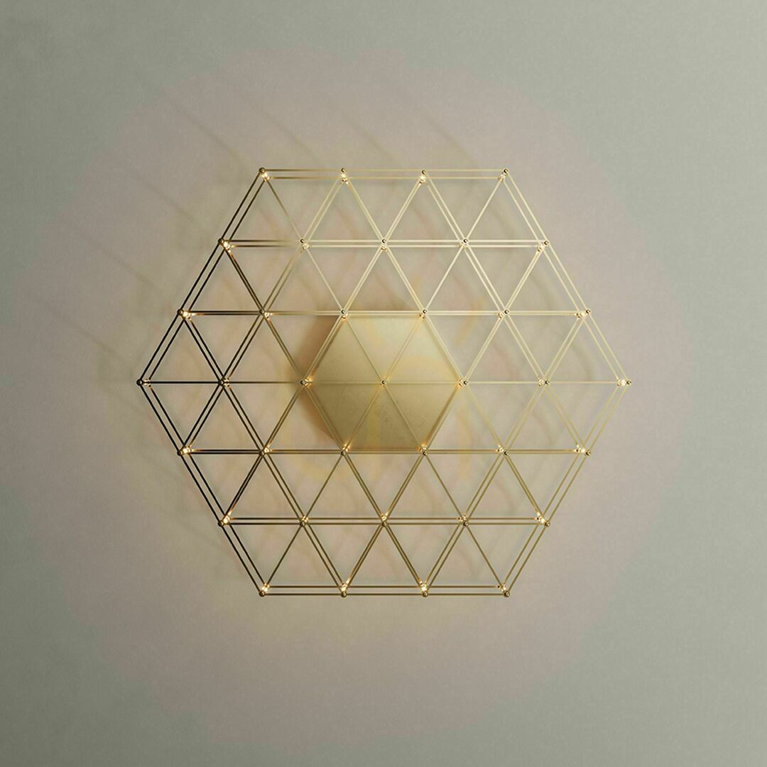 Kijelző Plafon lámpa s.luce Atom LED aranysárga 60 cm négyzetes, szabályozható Plafon lámpa s.luce Atom LED aranysárga 60 cm négyzetes, szabályozható