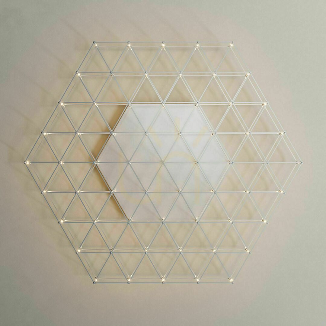 Előadás Plafonlámpa s.luce Atom LED aranysárga 80 cm, dimmelhető Plafonlámpa s.luce Atom LED aranysárga 80 cm, dimmelhető