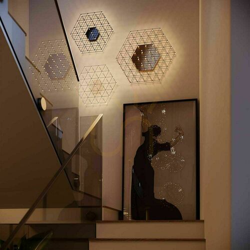 Jelölje be Plafonlámpa s.luce Atom LED aranysárga 80 cm, dimmelhető