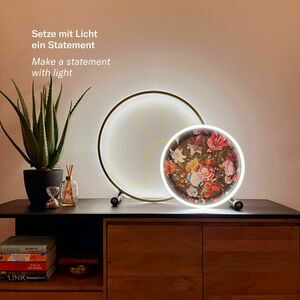 s.luce Ring LED asztali lámpa fekete 60 cm szabályozható small 7