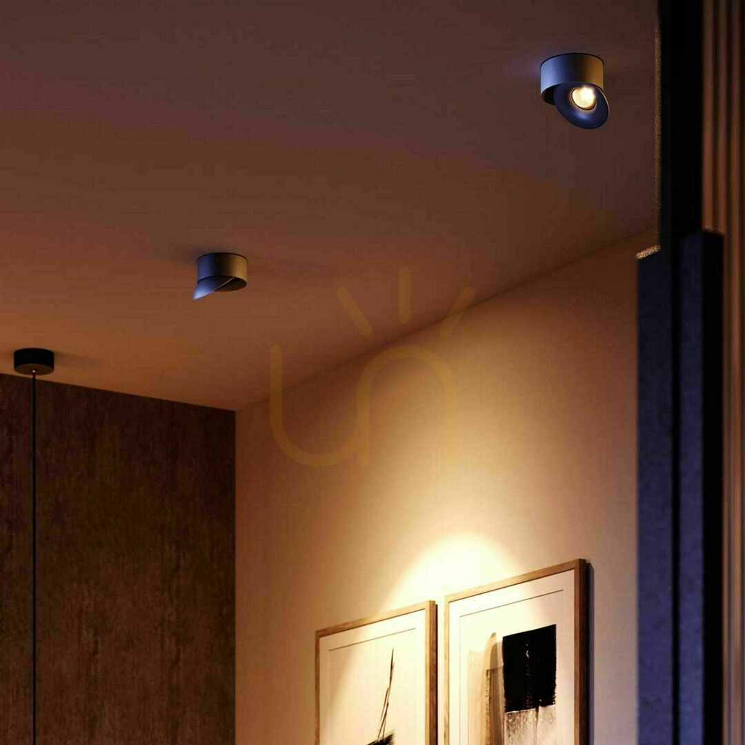 Jelölje be Állítható LED mennyezeti spotlámpa s.luce Santa Neo fekete 11W 4000K 840lm Állítható LED mennyezeti spotlámpa s.luce Santa Neo fekete 11W 4000K 840lm