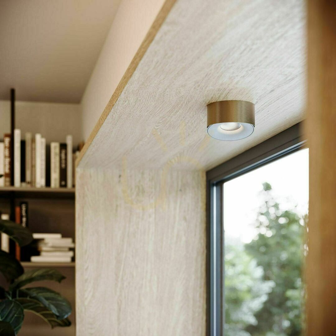 Kilátás Állítható LED mennyezeti spotlámpa s.luce Santa Neo fekete 11W 4000K 840lm Állítható LED mennyezeti spotlámpa s.luce Santa Neo fekete 11W 4000K 840lm