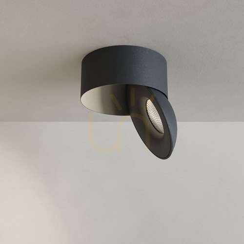 Jelölje be Állítható LED mennyezeti spotlámpa s.luce Santa Neo fekete, 10,8 cm, 4000K