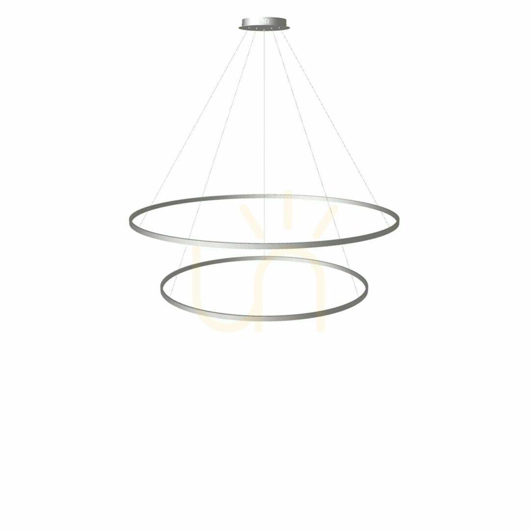 Kilátás Függőlámpa s.luce Ring LED gyűrűs fehér 2 lámpás középpontos Függőlámpa s.luce Ring LED gyűrűs fehér 2 lámpás középpontos